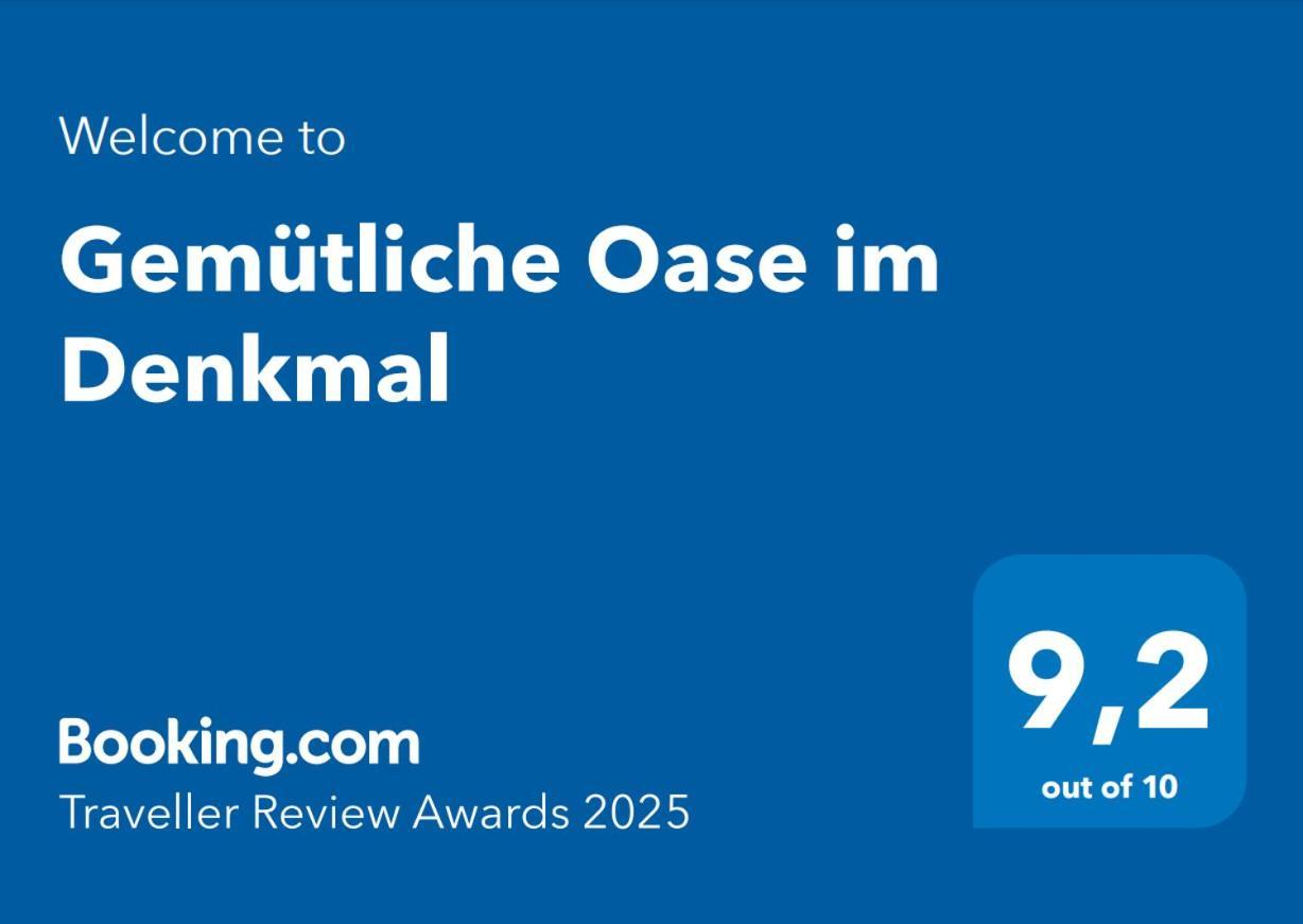 Gemuetliche Oase Im Denkmal Appartement Bonnigheim